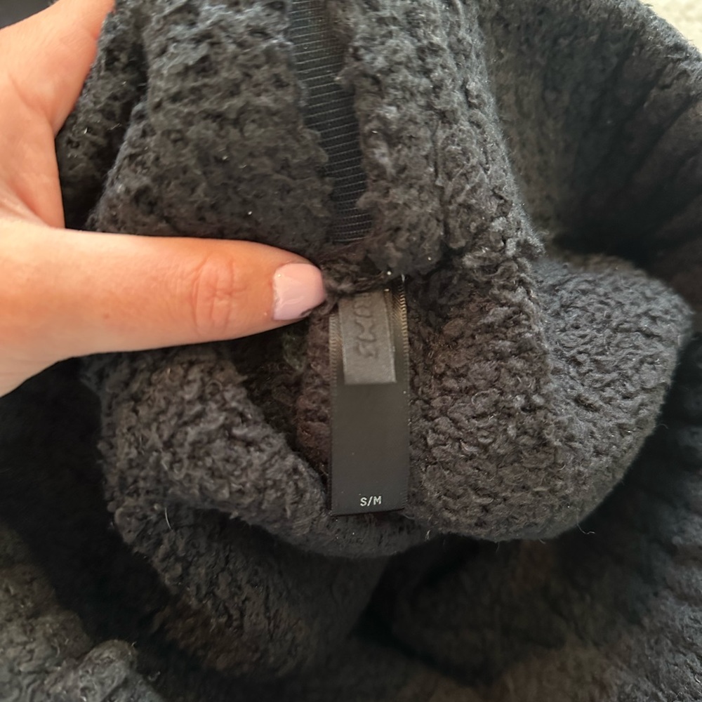 Skims cozy knit pants size s/m color onyx